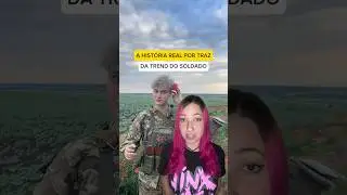 The real story behind the trend of the soldier with the flower on his head 
