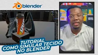 COMO SIMULAR TECIDO NO BLENDER