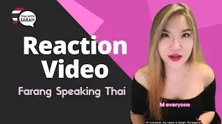 Reacting to an American Speaking Thai (with Cheat Sheet)