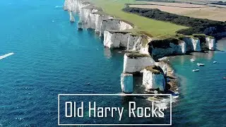 Old Harry Rocks Jurassic Coast Dorset.  Dji Mavic Air 2. 2020