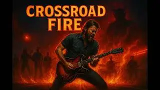 Crossroad Fire - Official Original Version AI Blues Rock Power Anthem