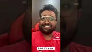 Sinhala PDF to Word Converter | 100% Free