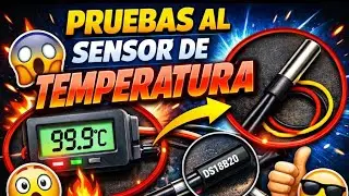 COMO PROBAR SENSOR DE TEMPERATURA DE 1 CABLE