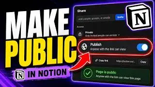 How To Make A Notion Page Public(2026 Step-by-Step  Guide)
