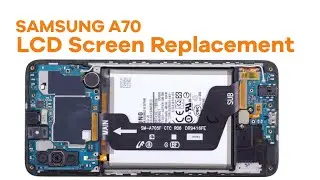 How To Samsung A70 LCD Replacement (Very Easy & Step By Step)