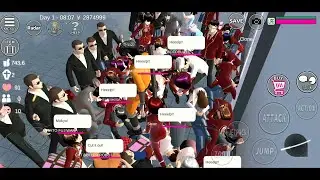 We all attacked the Yakuza office Himawari | Sakura School Simulator