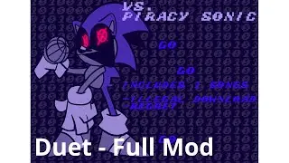 Friday Night Funkin' - V.S. Piracy Sonic V2 Duet - Full Mod -  Fnf
