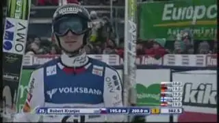 Robert Kranjec 200m @ Kulm (Tauplitz) 9.1.2010