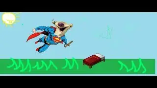 playing like SUPERMAN in bedwars || FAILED || Minecraft Hypixel Bedwars