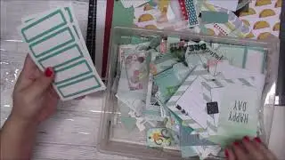 Page Kits:  last 4 with embellishments added