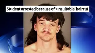 HIS HAIRCUT GOT HIM ARRESTED...
