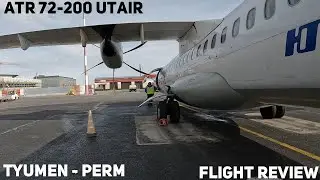 Flight Review Tyumen (Roschino) - Perm (Bolshoe Savino) ATR 72-200 UTair
