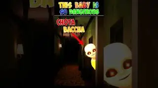 Bhutiya Baccha is Back 👻☻ | Playing THE BABY IN YELLOW Most Horrror Game 😱| #shorts #thebabyinyellow