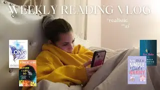 how much i *actually* read this week…..week long reading vlog 📚