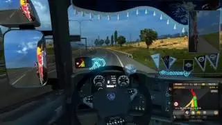 ETS2MP l scania ağır yük frankurta  l #9