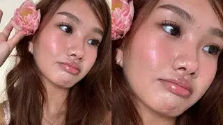 DEWY & GLOWY daily spring makeup🌷
