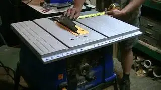 Mastercraft 10 in Table Saw Test And Review