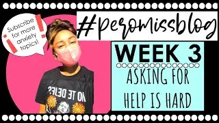 PEROMISS BLOG WEEK 3: ASKING FOR HELP IS HARD