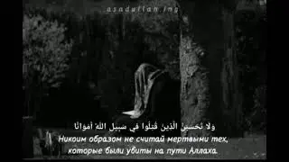 Нет, они живы и получают удел у своего Господа.......Чтение Корана
