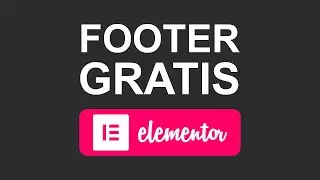 How to Create a Free Footer or Page Footer with Elementor