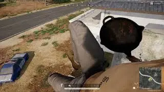 Приготовил пёсика на сковородке в PUBG