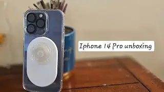 iPhone 14 pro unboxing/customization and case unboxing