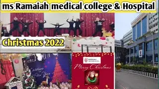 medical college Christmas celebration 2022/ms Ramaiah medical college Bangalore#merrychristmas#short