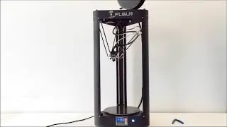 FLSUN QQ-S PRO Delta - New Auto leveling demo