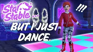 dancing my heart out at the STAR STABLE DISCO UPDATE!💃 (my horse dances too)