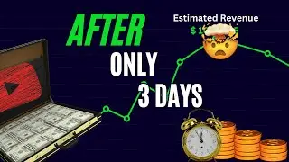 How Much YouTube Paid Me After 3 Days Monetized