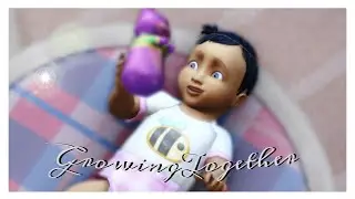 The Sims 4 | Let's Play: Жизненный путь | Развиваем малышку и начинаем строить домик на дереве #3