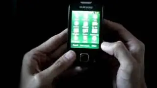 Samsung S5603 Preston / Halley Unboxing / UI / Gesture Unlock demo