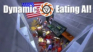 Dynamic Eating AI Demo! | VJ Base | Half-Life Resurgence