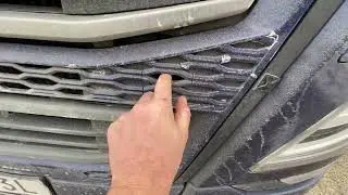 Volvo FH truck towing hook location & assembly