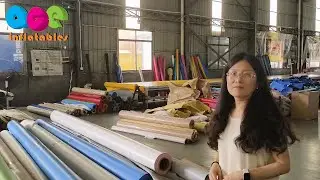 Come with Macy to check out Ace Inflatables factory.