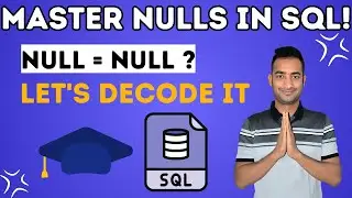 Working with SQL NULL values | Null Handling Functions