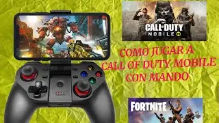 COMO JUGAR A CALL OF DUTY MOBILE CON MANDO