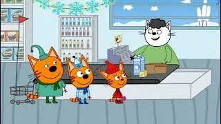Три кота | Поход в магазин | Серия 10 | Мультфильмы для детей