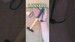 2 Strand "rope ends" Constrictor Paracord Lanyard #camping #knot