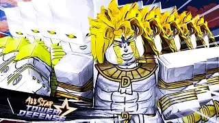 Dio Over Heaven Army is a ROLLER COASTER run on All Star Tower Defense | Roblox