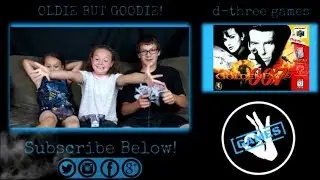Nintendo 64 Golden Eye 007 Gameplay!!!