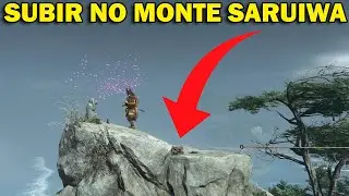 Ghost of Tsushima como subir no monte Saruiwa