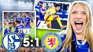 „Wir steigen auf!“💙 | Stadionvlog FC Schalke 04 vs. Eintracht Braunschweig😍⚽️