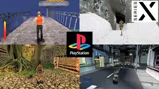 PlayStation 1 игры в 4K на Xbox Series X | Смотрим на игры | DuckStation Эмулятор для XBOX - [4K/60]