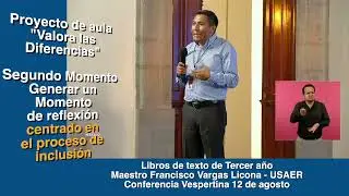 Conferencia sobre libros de texto y Discapacidad   USAER