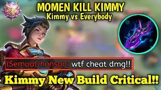 KIMMY ATTACK SPEED AND CRITICAL✅ | No Brain Damage!! | MLBB