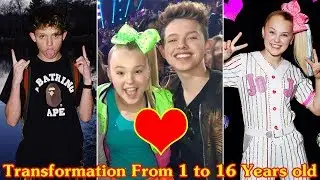 Jojo Siwa vs Jacob Sartorius transformation From 1 to 16 Years old
