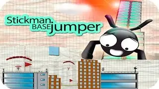 Stickman Base Jumper - Basic Gameplay iOS ANDROID HD