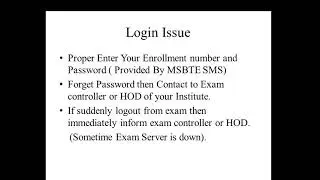 MSBTE Online Exam  instructions - Summer 2021 Exam