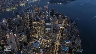 Mesmerizing aerial views of Hudson Yards and Lower Manhattan